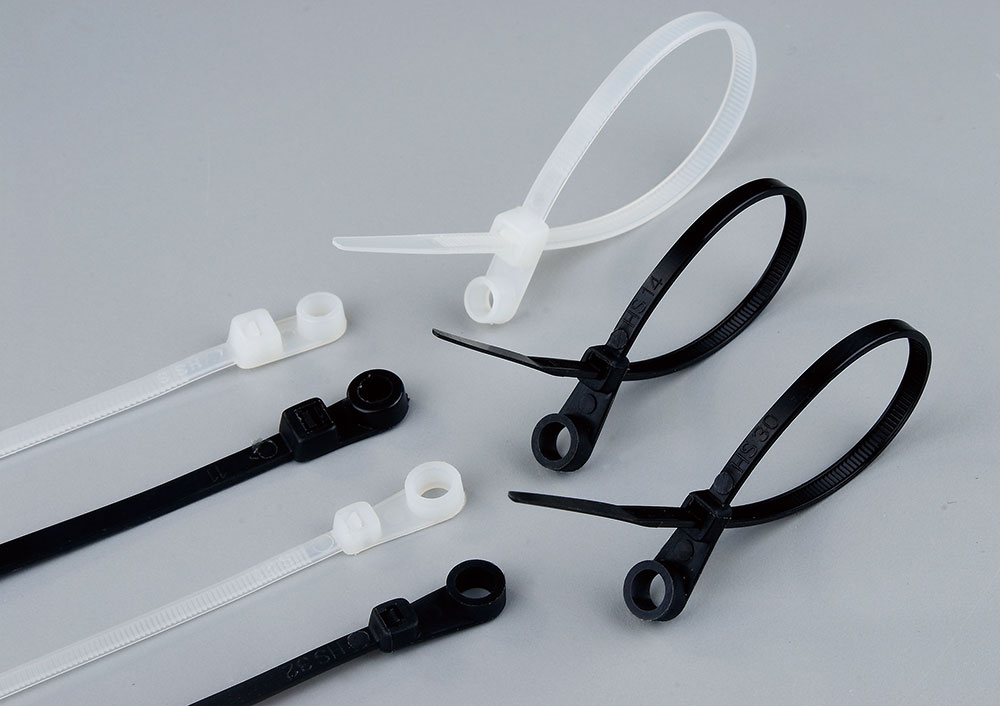 Nylon Cable Tie - MOUNTABLE HEAD TIES