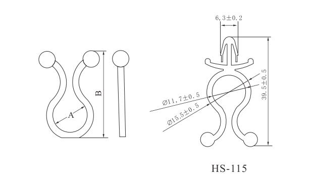 TWIST TIE/ STANDOFF TWIST TIE