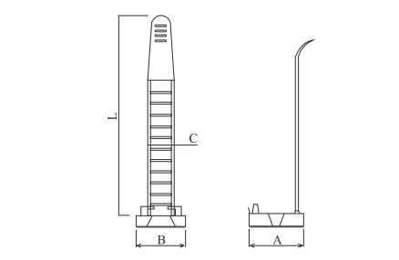 SELF-ADHESIVE ADJUSTABLE CABLE CLAMP