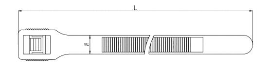 LOW PROFILE CABLE TIES
