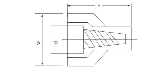 DOUBLE WING SCREW-ON CONNECTORS